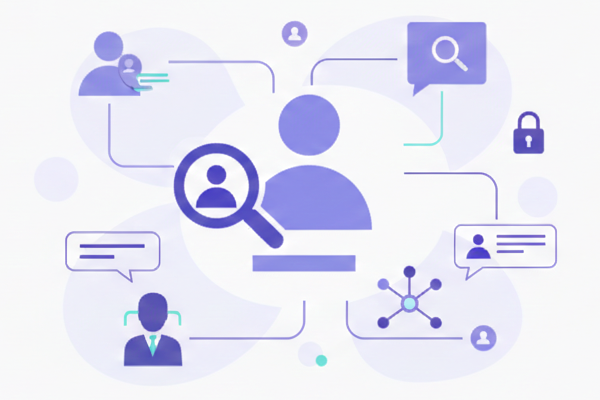 People search illustration